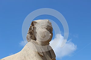 Sphinx of Serapeum and Pompey`s Pillar