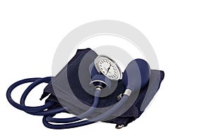 Sphygnomanometer arm cuff for checking blood pressure