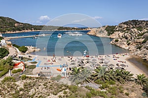 Spiaggia di Cala Spalmatore Aerial