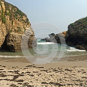 Spiaggia a le Catedrais photo