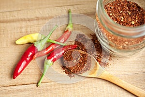 Spice cayenne pepper photo