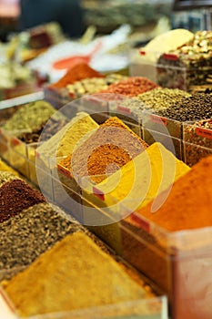 Spice of Egyptian bazaar of spice