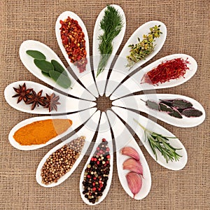 Spice and Herb Selection