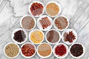 Spice and Herb Selection