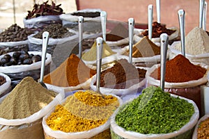 Spice Indian bazaar Anjuna Market Goa