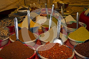 Spice Indian bazaar Anjuna Market Goa
