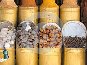Spice Market in Marrakech in Morocco