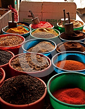 Spice market in Nairobi