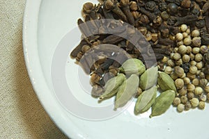 Spice Selection in a bowl