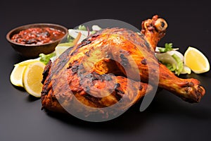 Spice sensation Tandoori Chicken, a mouthwatering Indian spicy delicacy