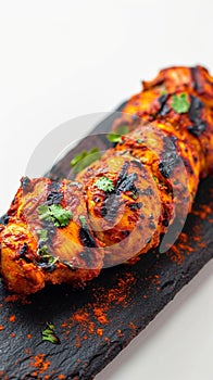 Spice sensation Tandoori Chicken, a mouthwatering Indian spicy delicacy