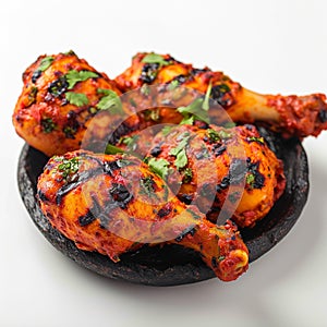 Spice sensation Tandoori Chicken, a mouthwatering Indian spicy delicacy