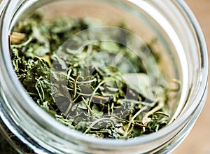 Spice Shambhala in the bank of glass