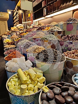Spice shop in Deira Dubai spice souk