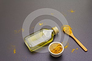Spice turmeric powder