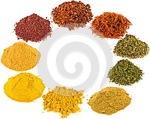Spice - on a white background.