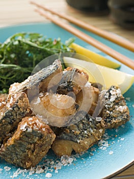 Spiced Fried Mackerel with Lemon