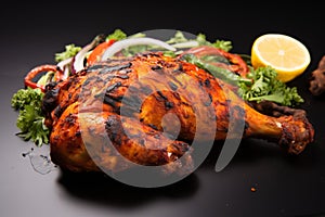 Spiced perfection Tandoori Chicken, an iconic Indian non vegetarian dish