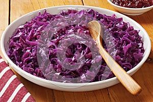 Spiced Red Cabbage with Apple