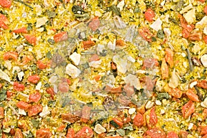 spicery from dried vegetables photo