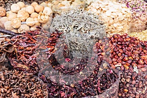 Spices on the Arab market, souk