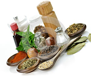 Spices arrangement
