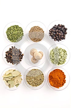 Spices assortment