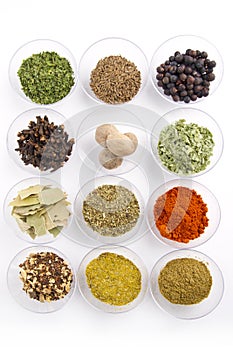 Spices assortment