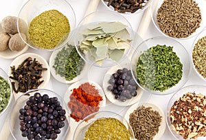 Spices assortment