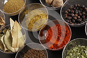 Spices assortment