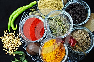 Spices Background