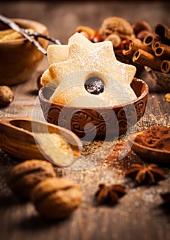 Spices and baking ingredients