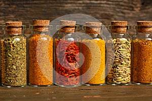 Spices, herbs and seeds