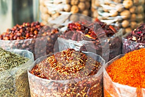 Spices and herbs souk in Dubai