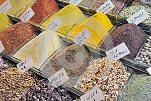Spices at istanbul spice market