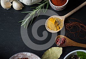 Spices in the kitchen photo