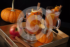 Spicy Apple Cider - Fall Drinks