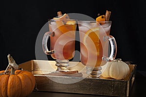 Spicy Apple Cider - Fall Drinks