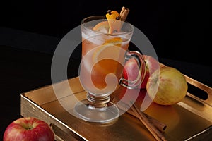 Spicy Apple Cider - Fall Drinks