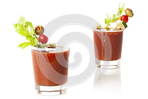 Spicy Bloody Mary Alcoholic Drink