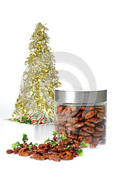 Spicy Candied Almonds
