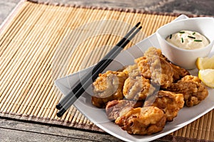 Spicy chicken karaage