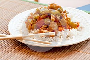 Spicy Chicken and Peanutes, Kung Pao Chicken photo
