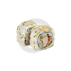 Spicy chicken sushi roll
