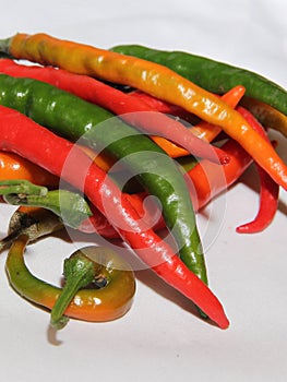 Spicy chili. Astrakhan pepper. photo