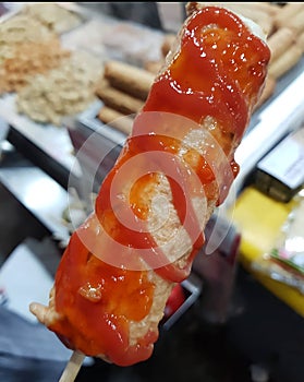 Spicy Fish Cake Hotbar Daejeon South Korea photo
