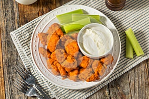 Spicy Homemade Boneless Buffalo Chicken Wings