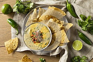 Spicy Homemade Cheesey Queso Dip photo