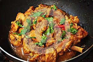 Spicy Indian chicken curry