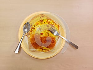 Spicy Indian delicacy-Egg omelet-1